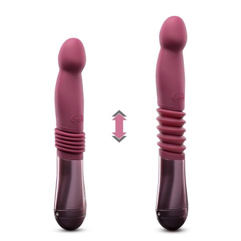 Wodoodporne dildo thrusting do punktu G i P 25,4 cm | 3 prędkości