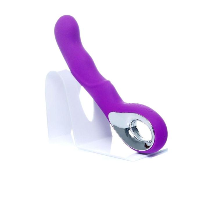 Wibrator do punktu g usb fioletowy 10 trybów wodoodporny