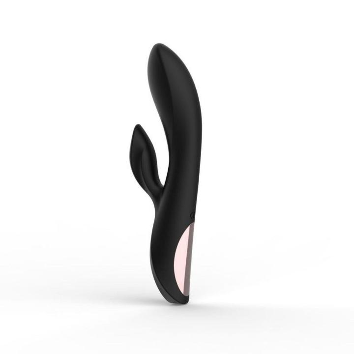 Czarny wibrator do punktu G i łechtaczki 20,3 cm – ładowanie USB