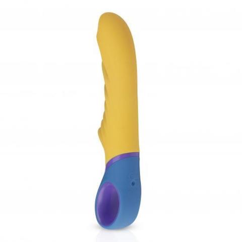 Wielokolorowy wibrator do punktu G 2 silniki, 13 trybów, wodoodporny