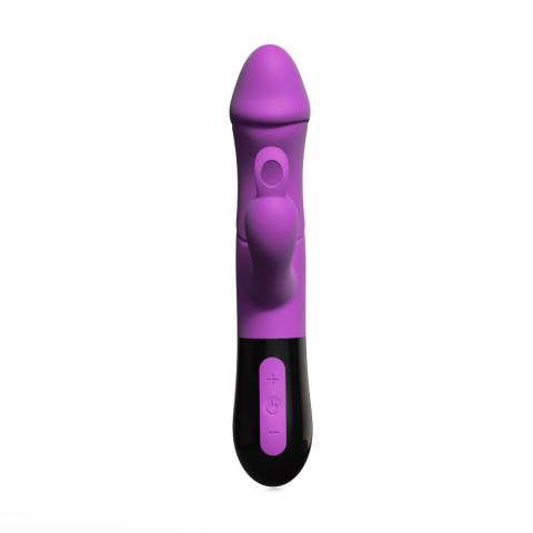 Wibrator do punktu g 11,3 cm z 10 trybami, silikonowy, ładowany usb, ipx5