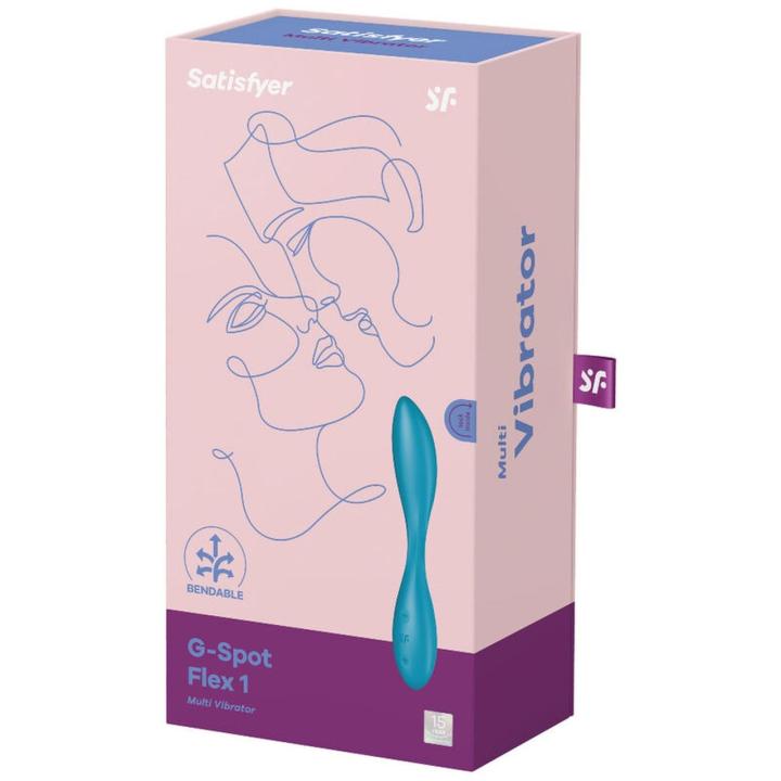 Satisfyer G-Spot Flex 1 – wibrator do punktu G, elastyczny, 2 silniki | Loris.pl