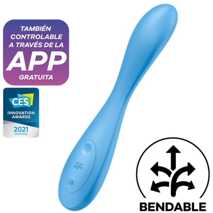 Satisfyer G-Spot Flex 4 Connect – wibrator punktu G z aplikacją | Loris.pl