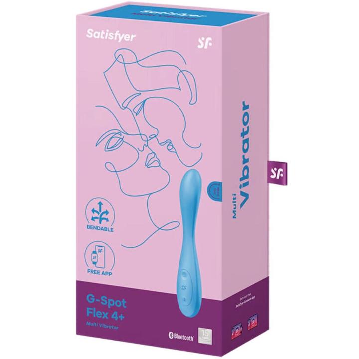 Satisfyer G-Spot Flex 4 Connect – wibrator punktu G z aplikacją | Loris.pl