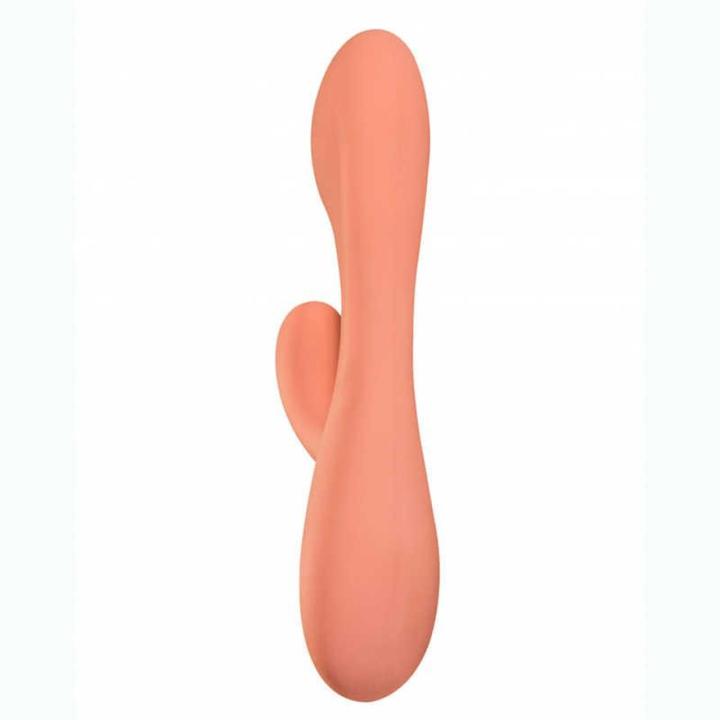 Elastyczny wibrator do punktu G z podwójną stymulacją ipx7 18,5 cm
