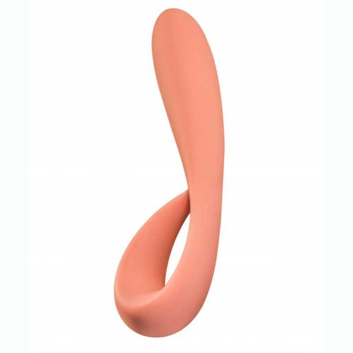 Elastyczny wibrator do punktu G z uchwytem 18,5 cm – 10 trybów, IPX7, USB