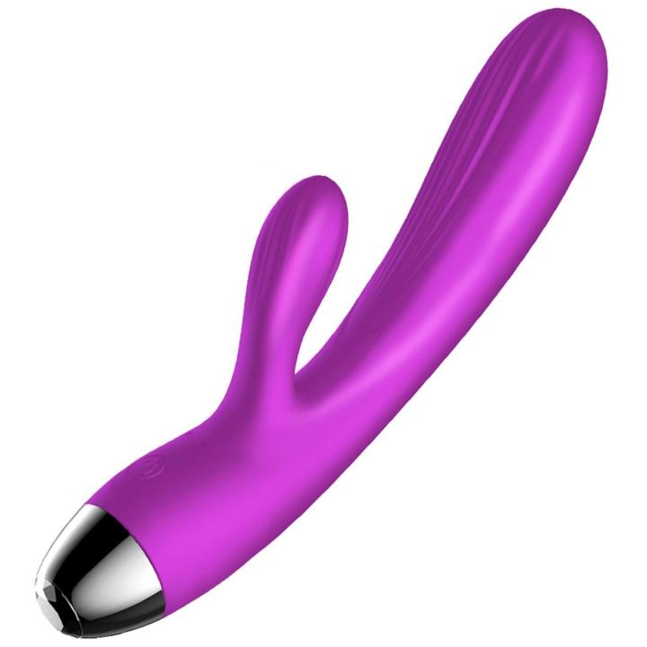 Wibrator królik z pulsacją i podgrzewaniem USB – 7+7 trybów, wodoodporny
