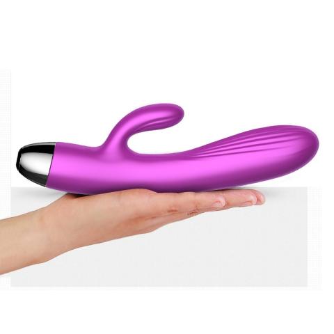 Wibrator królik z pulsacją i podgrzewaniem USB – 7+7 trybów, wodoodporny
