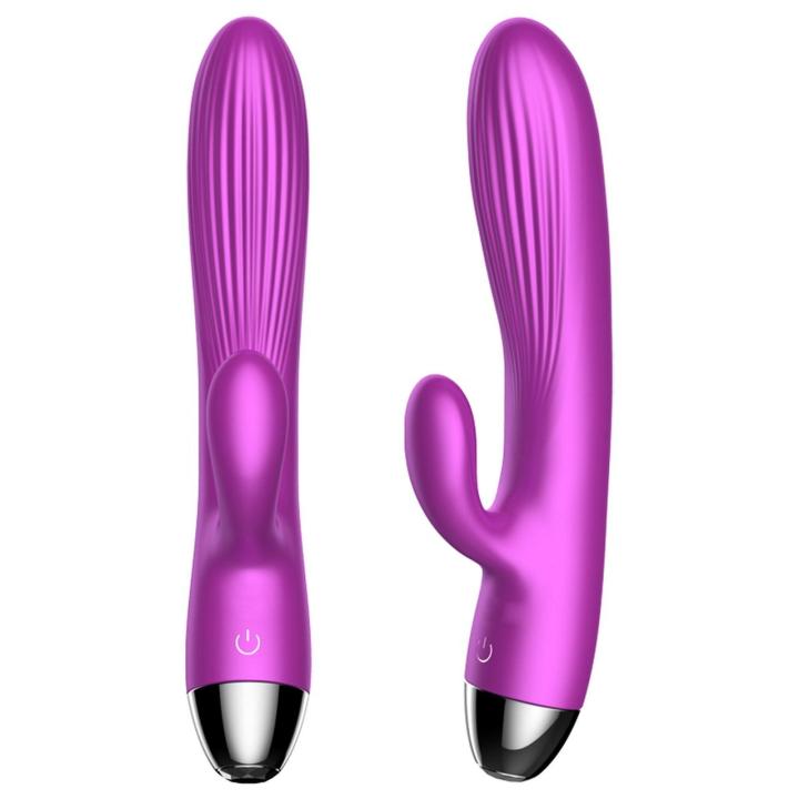 Wibrator królik z pulsacją i podgrzewaniem USB – 7+7 trybów, wodoodporny