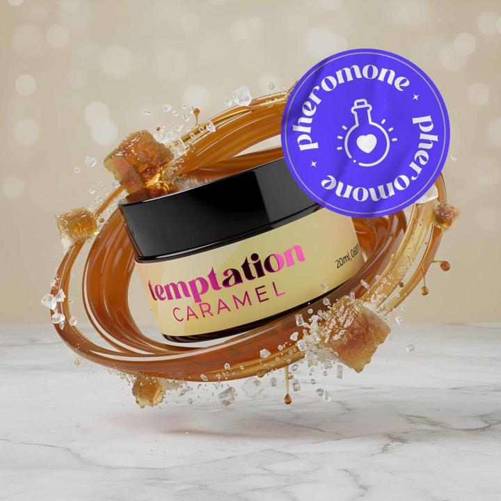 Świeca do masażu z feromonami karmel toffi 20 ml