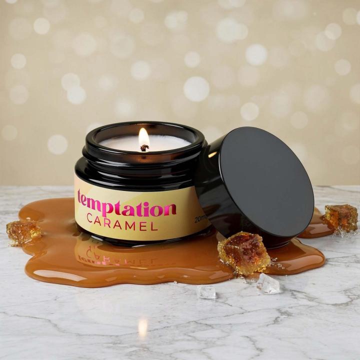 Świeca do masażu z feromonami karmel toffi 20 ml