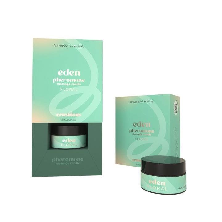 Świeca do masażu z feromonami i kwiatowym aromatem 20 ml