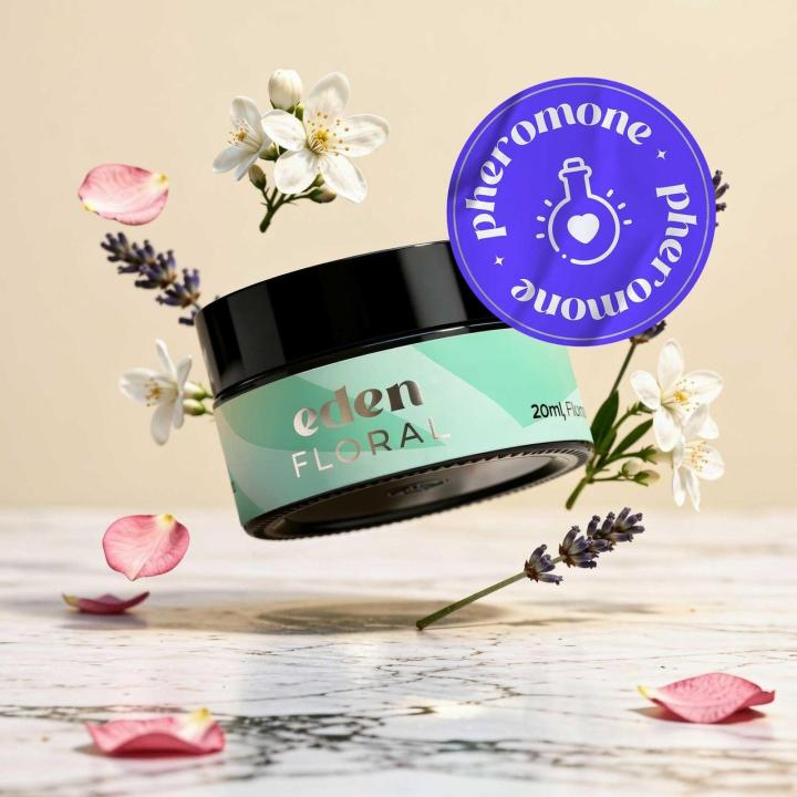Świeca do masażu z feromonami i kwiatowym aromatem 20 ml