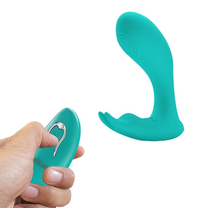 Zdalnie sterowany wibrator podwójny 24 tryby pulsacji i wibracji