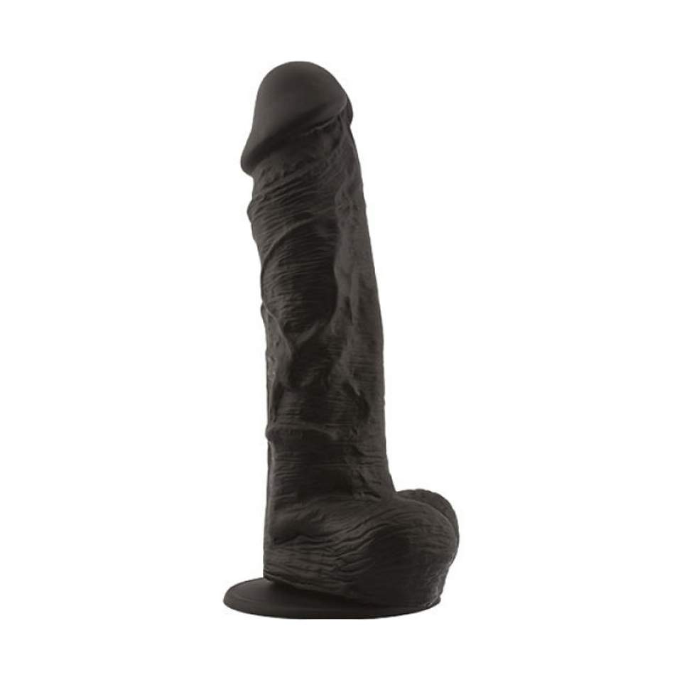 Olbrzymie żylaste dildo realistyczne z silikonu – 27,5 cm