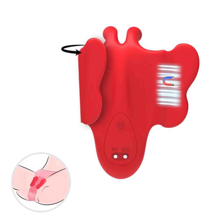 Bezdotykowy stymulator łechtaczki z pilotem – 9 trybów, silikon
