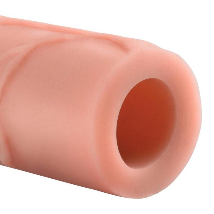 Przedłużka na penisa 2,5 cm – pogrubienie 33%, żyłki, wsparcie erekcji