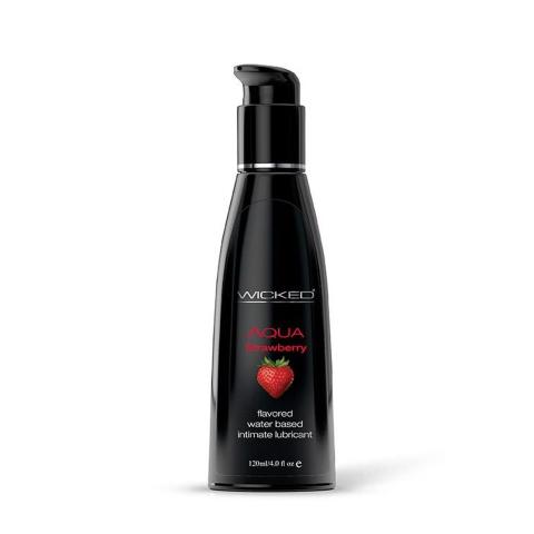 Truskawkowy lubrykant smakowy na bazie wody 120 ml