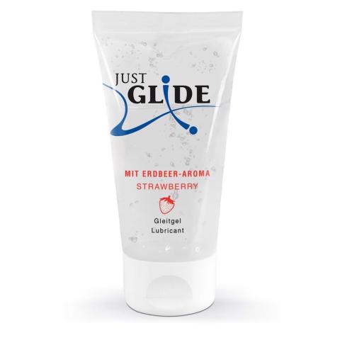 Wodny lubrykant truskawkowy 50 ml - smakowy żel intymny