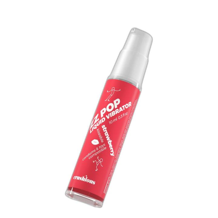 Truskawkowy żel stymulujący do pieszczot oralnych 10 ml - efekt mrowienia