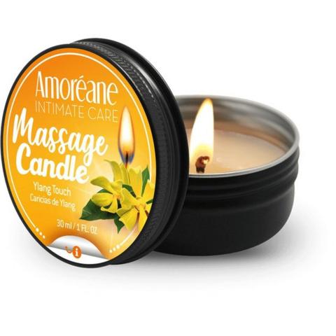 Zmysłowa świeca do masażu ylang-ylang 30 ml – ciepły olejek do masażu