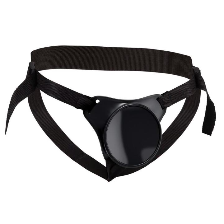 Uprząż strap-on z dockingiem do dildo na przyssawce dla początkujących