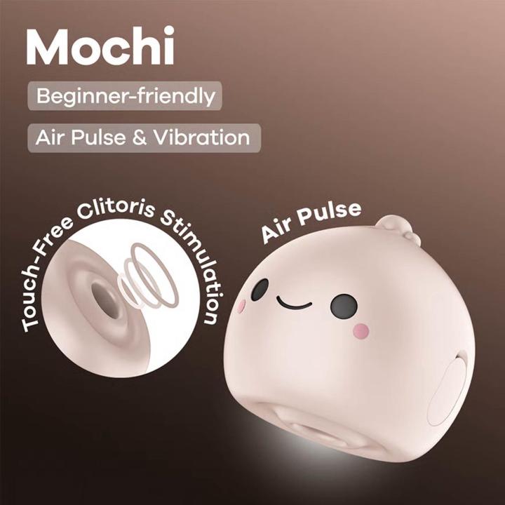 Satisfyer Mochi Beige – stymulator łechtaczki fale ciśnienia i wibracje | Loris.pl