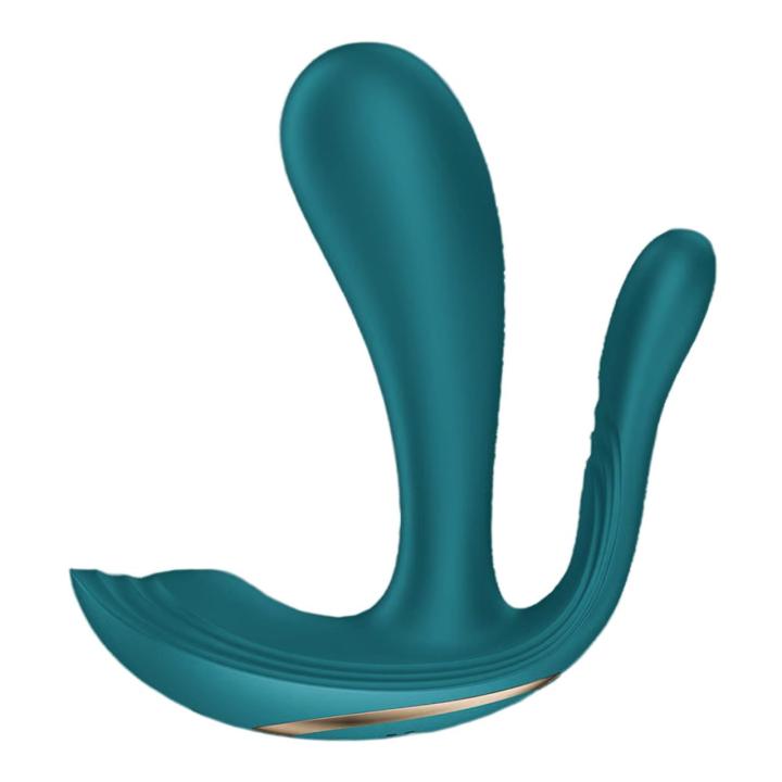 Satisfyer Top Secret+ zielony – wibrator do punktu G z funkcją analną | Loris.pl