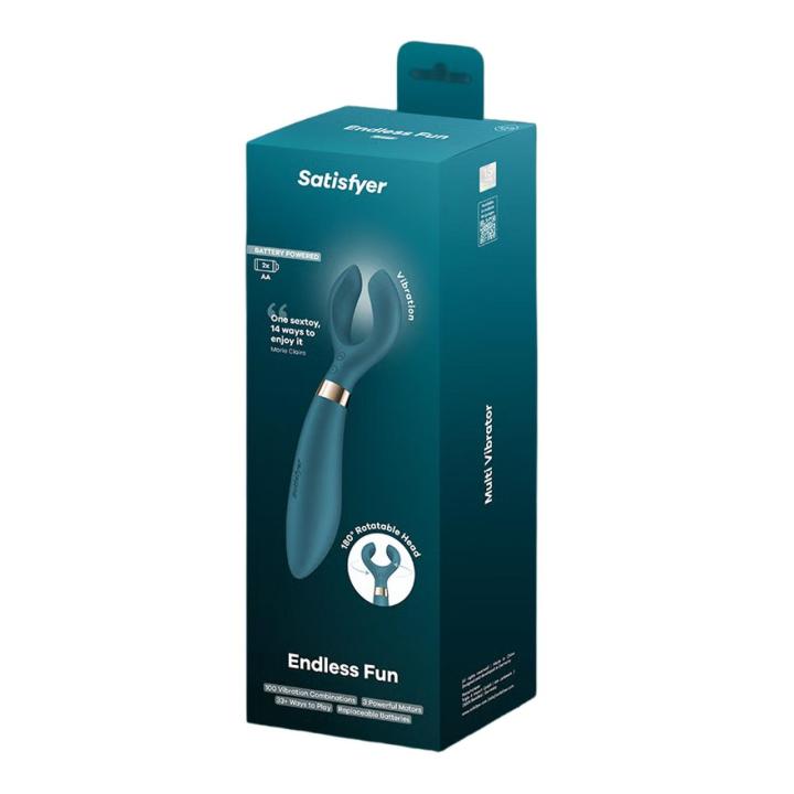 Satisfyer Endless Fun Green – stymulator 3 silniki, 100 trybów | Loris.pl