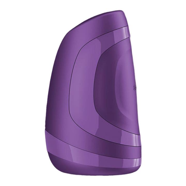 Satisfyer Men Heat Vibration dark berry – masturbator z grzaniem i wibracjami