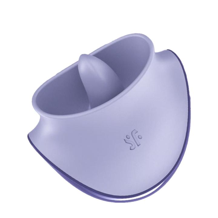 Satisfyer Tongue Dancer lila – stymulator z języczkiem, 8+8 trybów, IPX7 | Loris.pl
