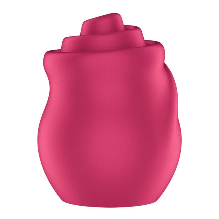 Satisfyer Tongue Twister Red – stymulator z języczkiem, wibracje, IPX7 | Loris.pl