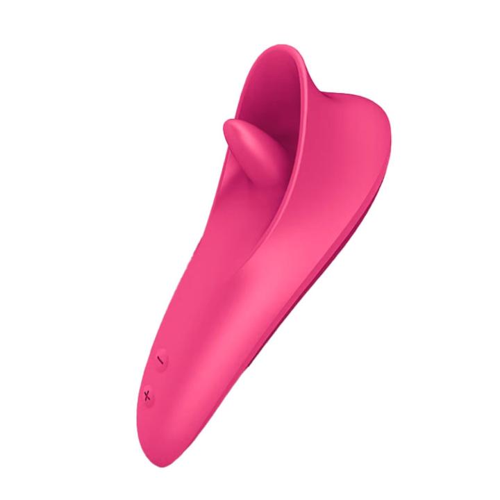 Satisfyer Tongue Master Pink – stymulator języczkowy z wibracjami | Loris.pl