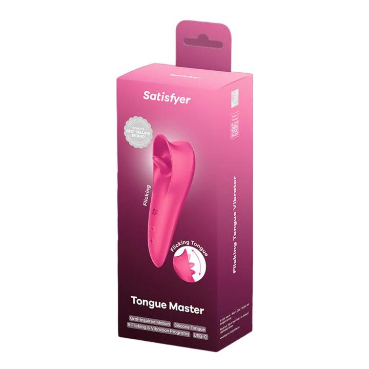 Satisfyer Tongue Master Pink – stymulator języczkowy z wibracjami | Loris.pl