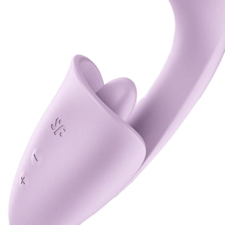 Satisfyer Tongue Expert Lavender – stymulator łechtaczki i punktu G | Loris.pl