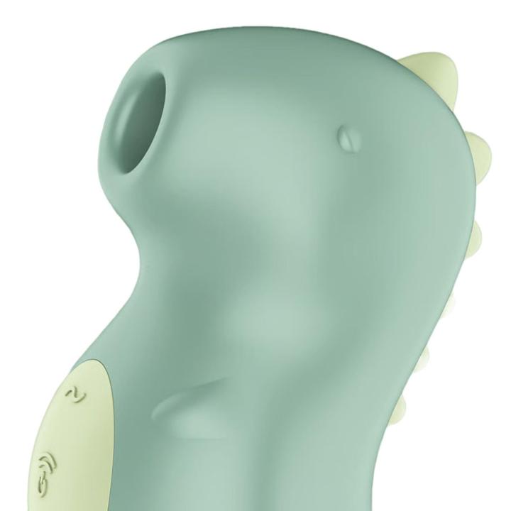 Satisfyer Din-OOOH Green – stymulator łechtaczki z falami ciśnienia i wibracjami