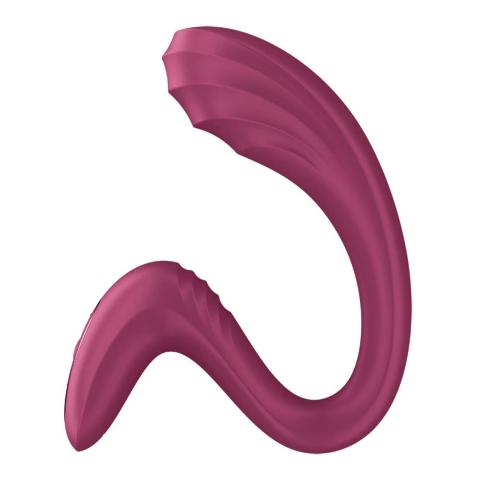 Satisfyer G for Goddess 3 Burgundy – wibrator punkt G i łechtaczki | Loris.pl