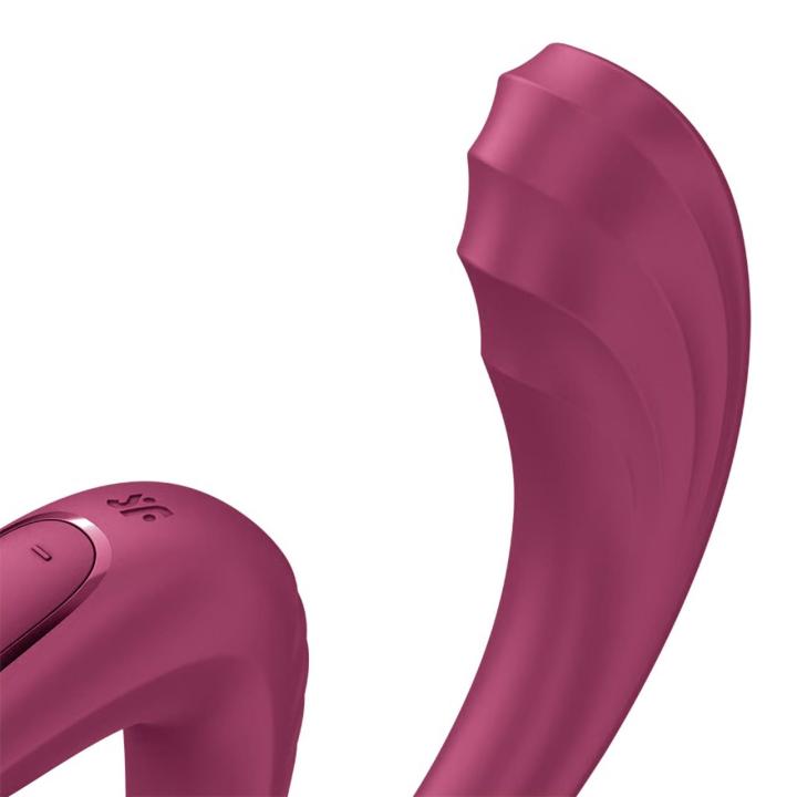 Satisfyer G for Goddess 3 Burgundy – wibrator punkt G i łechtaczki | Loris.pl