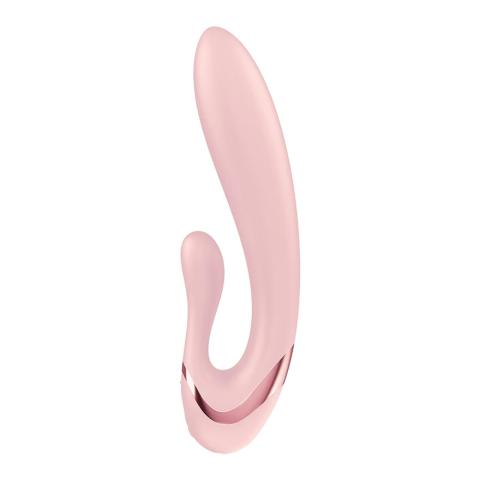 Satisfyer Pearl Bunny 3 Rose – króliczek z perłami 360°, USB-C, IPX7 | Loris.pl