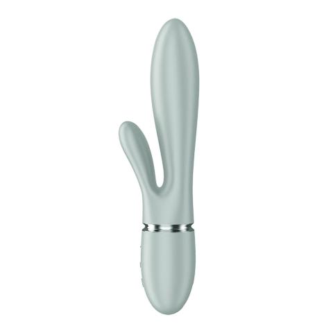 Satisfyer Pearl Bunny 2 greygreen - króliczek z perłami 360° i 2 silnikami