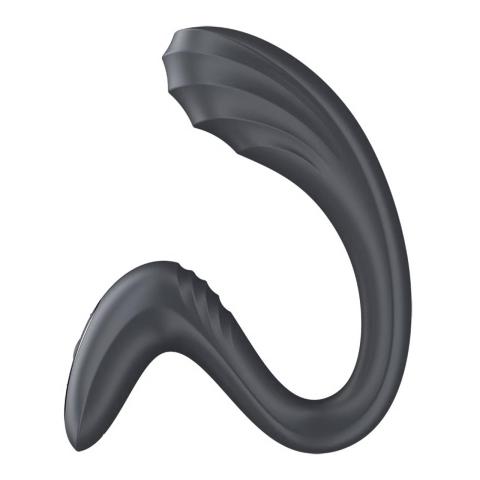 Satisfyer G for Goddess 3 ciemnoszary – wibrator punktu G i łechtaczki | Loris.pl