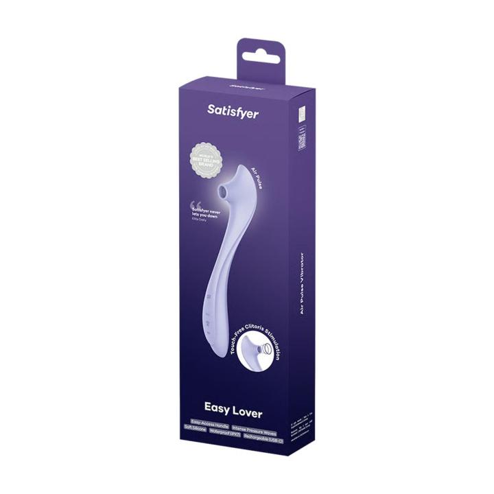 Satisfyer Easy Lover – stymulator łechtaczki fale ciśnienia + wibracje | Loris.pl