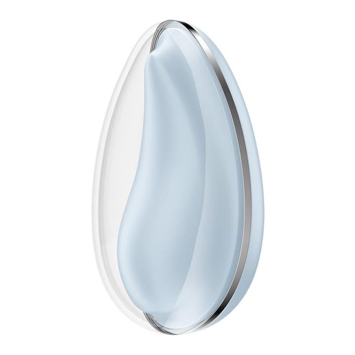 Satisfyer Drop To Go Blue – mini wibrator do łechtaczki 12 trybów | Loris.pl