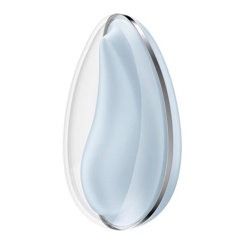 Satisfyer Drop To Go Blue – mini wibrator do łechtaczki 12 trybów | Loris.pl