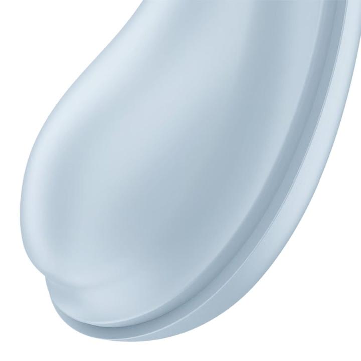 Satisfyer Drop To Go Blue – mini wibrator do łechtaczki 12 trybów | Loris.pl