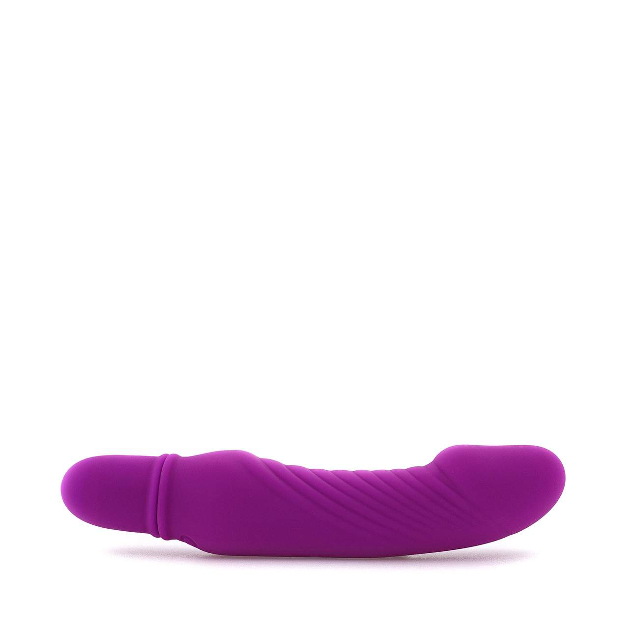 Fioletowy silikonowy wibrator mini do stymulacji waginalnej i analnej