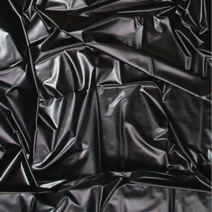 Czarna mata do mokrych zabaw 180 x 220 cm – wodoodporna ochrona łóżka