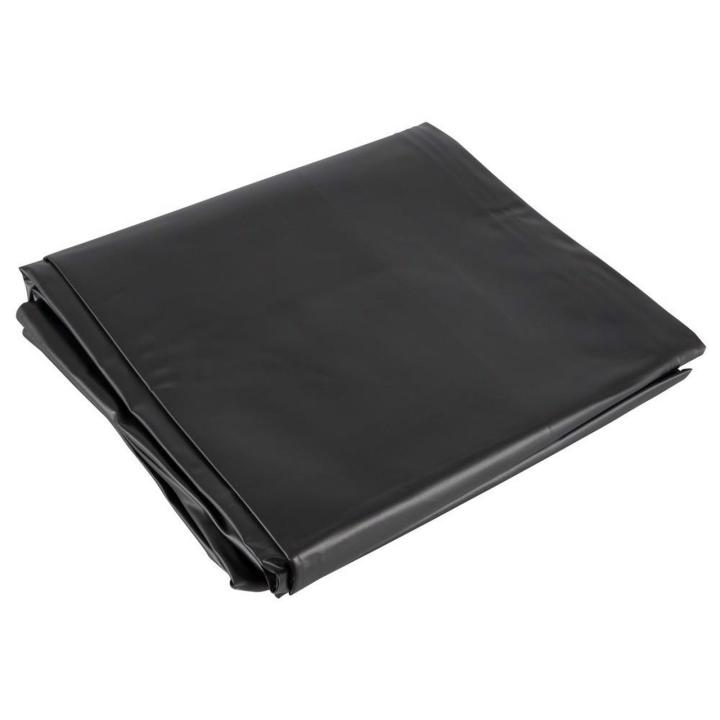 Czarne prześcieradło winylowe ochronne 200 x 230 cm do mokrych zabaw