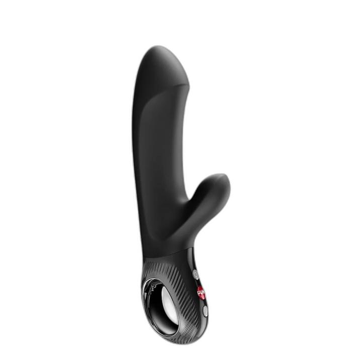 Fun Factory Bi Stronic Embrace Black – króliczek z ruchem posuwistym USB-C