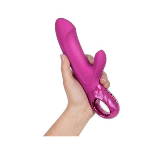 Fun Factory Bi Stronic Embrace Magenta – króliczek z ruchem posuwistym | Loris.pl